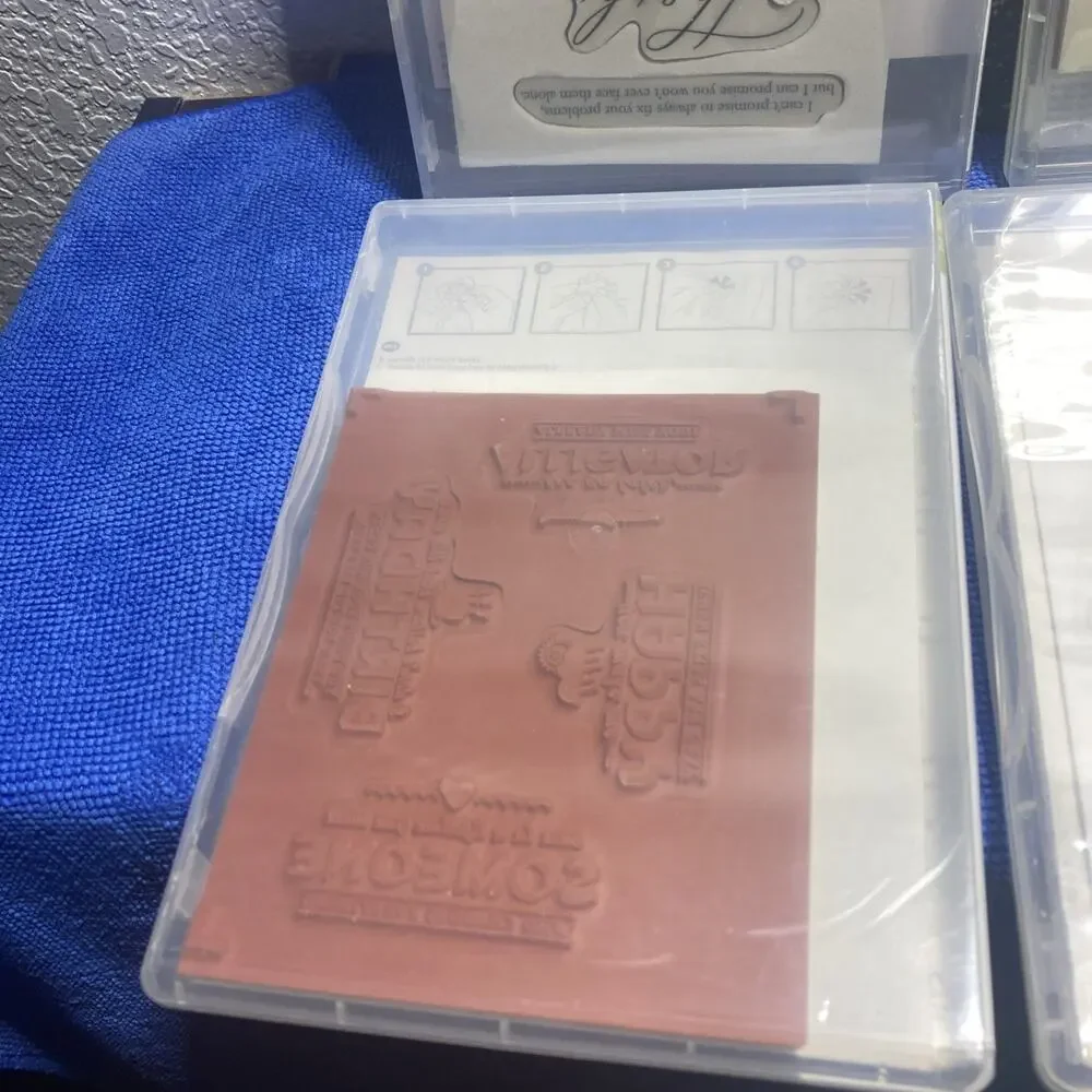 Stampin' Up Lot Of 6 Sale-a-Bration Sets; Whimsical Words And More